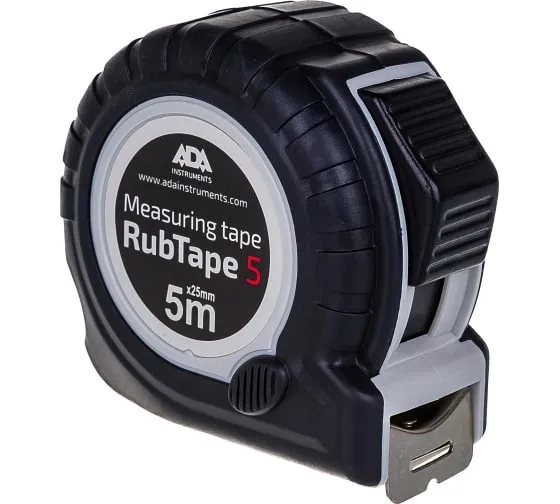 Рулетка ударопрочная ADA Rubtape 5 (А00156)