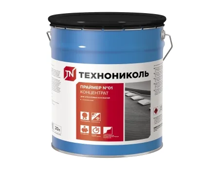 Праймер битумный Технониколь №01 концентрат 20л (ведро)