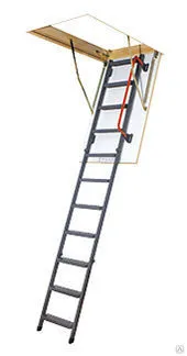 Лестница чердачная складная FAKRO LMK 60х130/305 (металлическая, повышенной прочности)