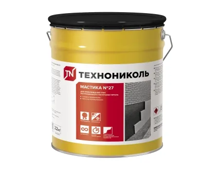 Мастика приклеивающая Технониколь №27 22кг (ведро)