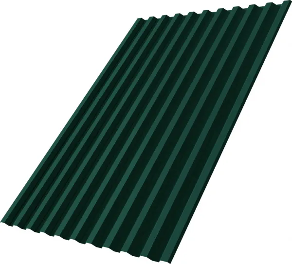 Профнастил С21R Grand Line 0,45 ПЭ слим RAL 6005 зеленый мох