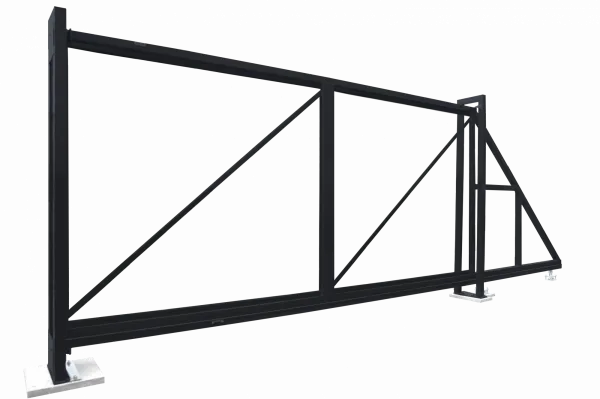 Ворота откатные Colority цинк 2,03x5,0 RAL 7024