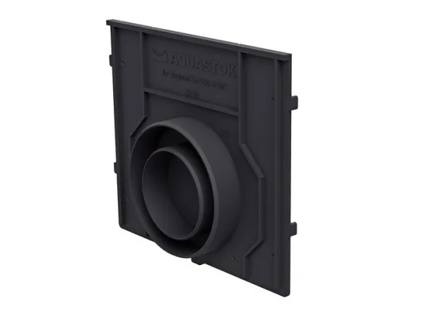 Заглушка торцевая пластиковая для DN150 H80-H185, класс нагрузки Е600 Aquastok (9218)