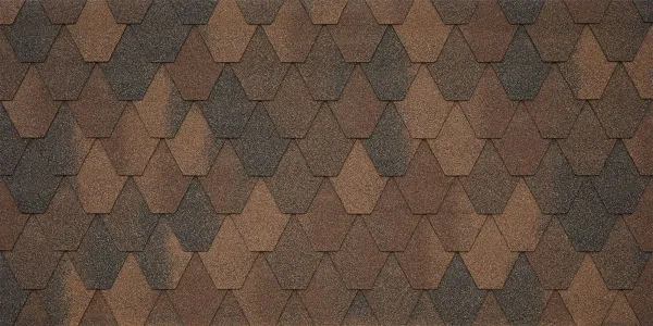Черепица гибкая Tegola Sardegna legno 424 (темное дерево)