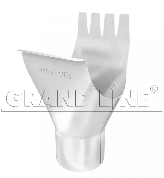 Воронка Grand Line ПУ 150/100мм RAL 9003 сигнальный белый