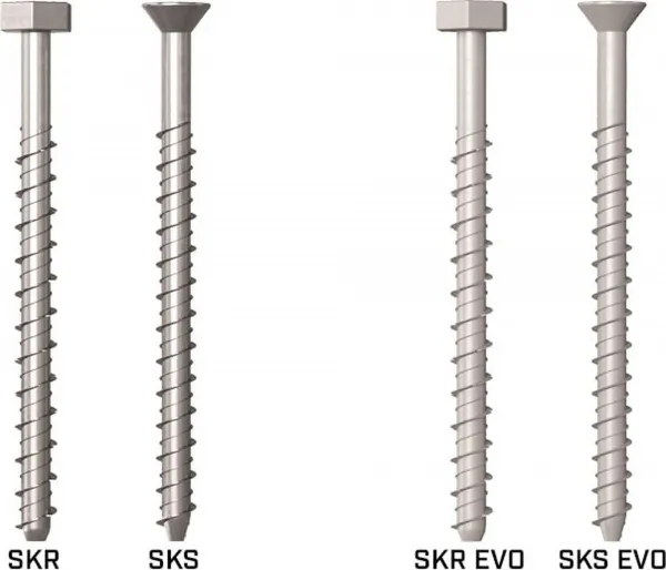 Анкер винтовой Rothoblaas по бетону SKR 7,5X80 (50 шт) (SKR7580)