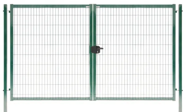 Ворота Medium New с замком 1,53х3,5 RAL 6005
