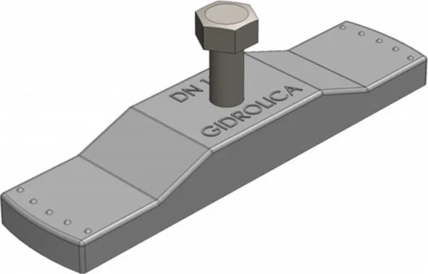 Крепеж для лотка водоотводного пластикового Gidrolica DN100 (108)