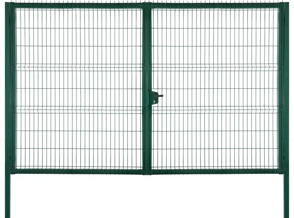 Ворота Profi с замком 2,43х4,0 RAL 6005
