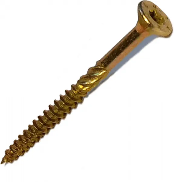 Саморез конструкционный Daxmer 8,0х260 (50шт) Torx желтый цинк