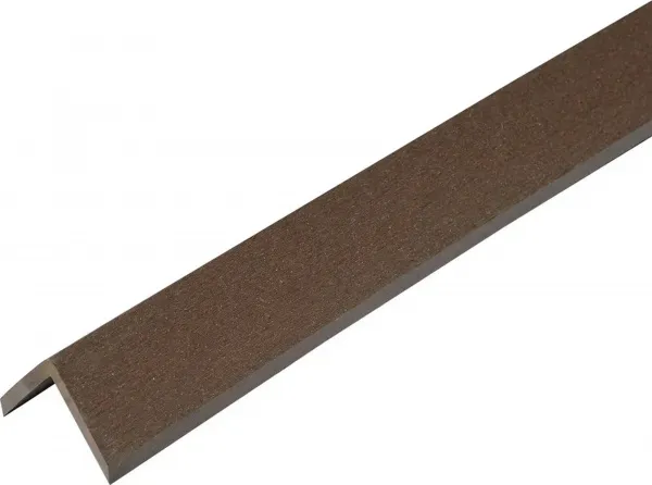 Профиль угловой террасная доска (CM Decking) 2000х50х38х6мм мербау (merbau)