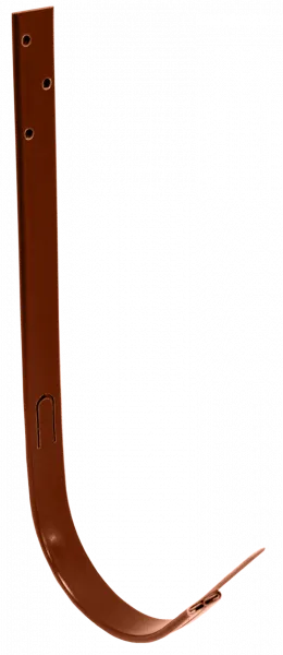 Крюк длинный Grand Line ПУ 125мм RAL 8004 терракота