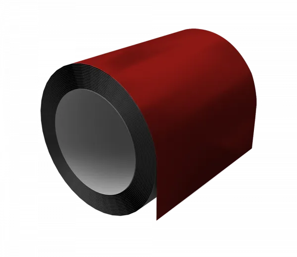 Штрипс Grand Line 0,45 0,625 ПЭ с пленкой RAL 3011 коричнево-красный