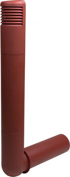 Дефлектор цокольный Vilpe Ross 125/135 красный