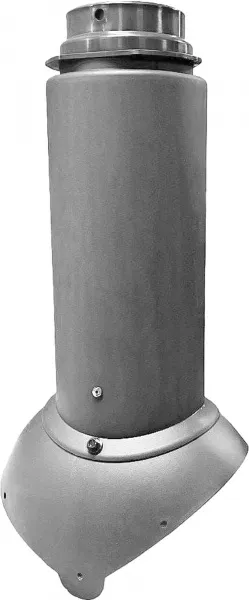 Выход канализации Krovent Pipe-VT 110/125 Изолированный серый