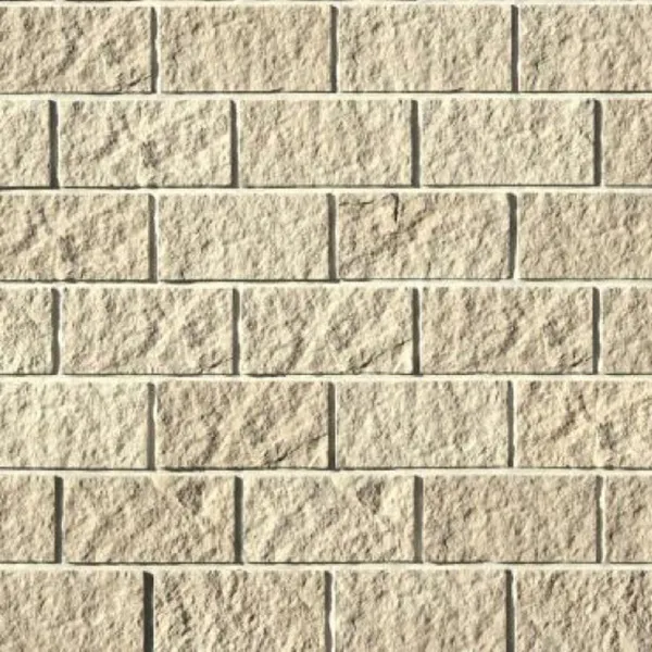 Рядовая плитка White Hills Торре Бьянка гипс А440-10 с расшивкой 1,2см