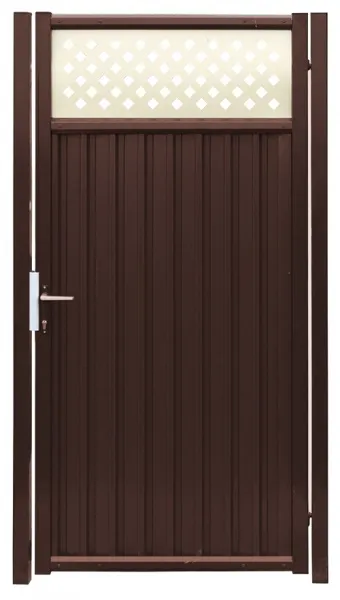 Калитка Estet Plus 2,0х1 RAL 8017/1014