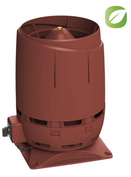 Вентилятор Vilpe Flow Eсo125S с основанием 300x300 красный