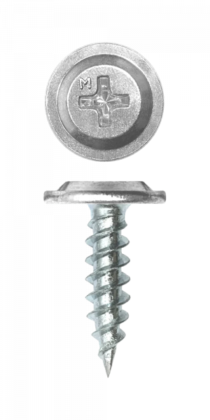 Саморез ПШ Daxmer Pro 4,2х25 (500 шт) шлиц PH2 RAL 9003