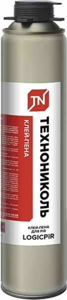 Клей-пена ТЕХНОНИКОЛЬ Logicpir 1000мл (0,6кг)