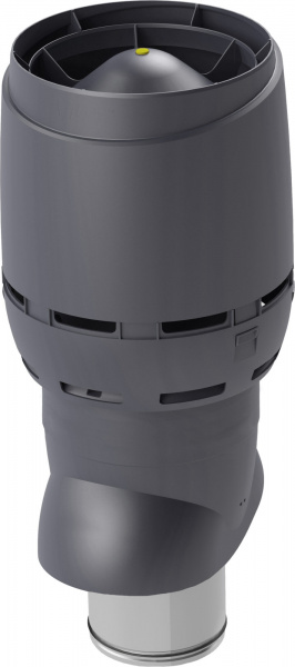 Выход вентиляционный Vilpe Flow XL 200/700 изолированный серый